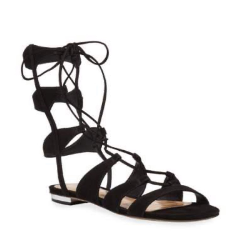 SCHUTZ LACE UP SANDALS